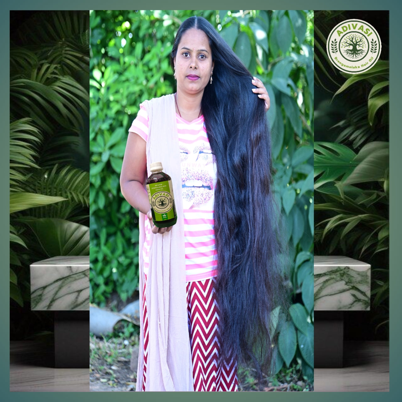 Adivasi Brengamolaka hair oil. 500. ML. 🌿