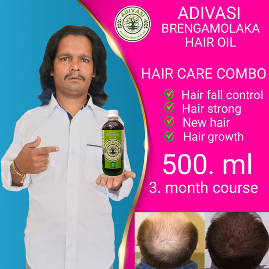 Adivasi Brengamolaka Hair oil      .500 ML. 🌿