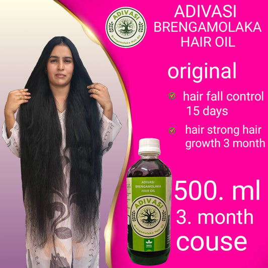 Adivasi Brengamolaka hair oil.          500. ML. 🌿