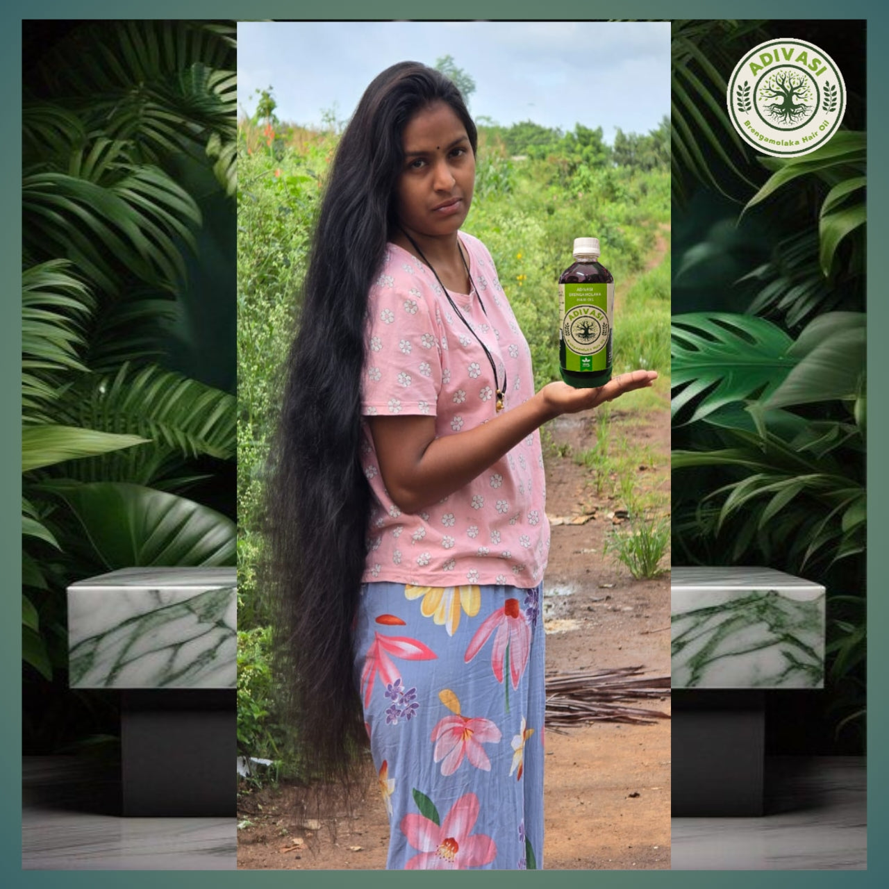 Adivasi Brengamolaka hair oil.          500. ML. 🌿