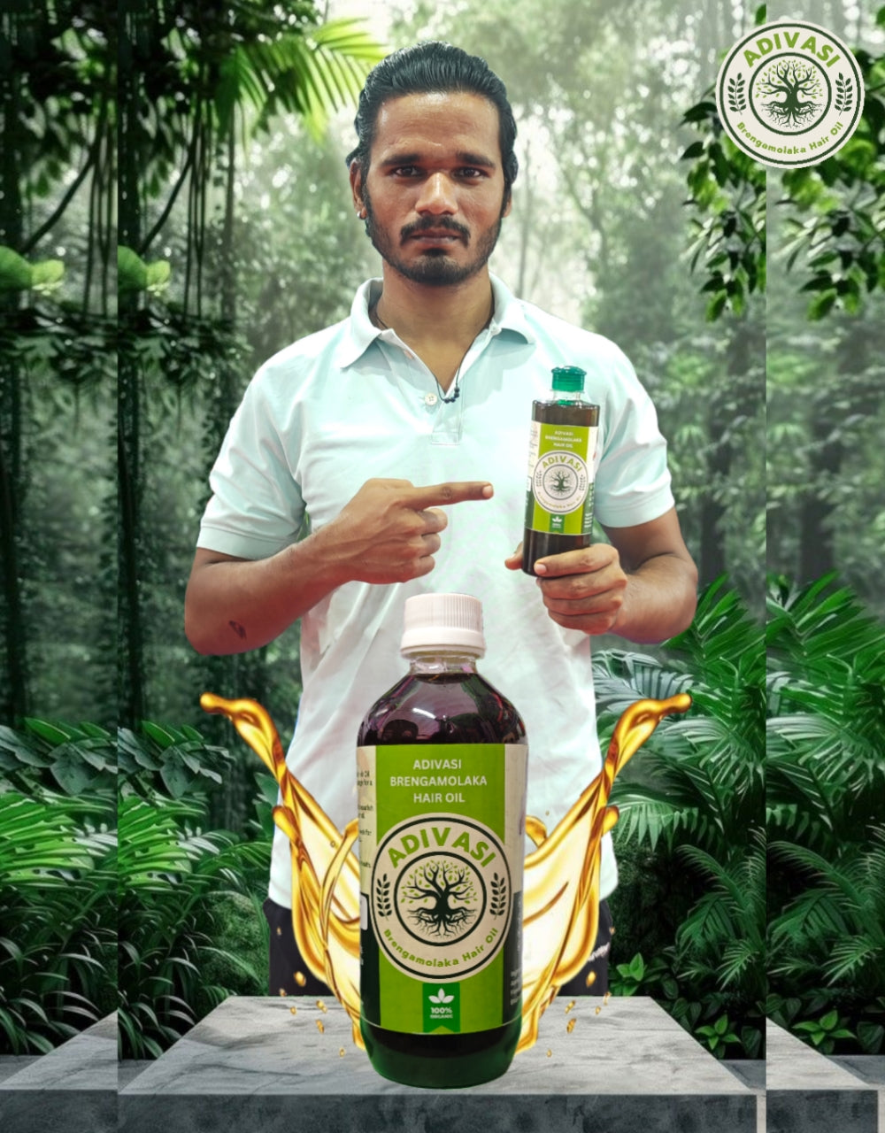 Hair fall control 15 days hair strong one month hair growth three month hair long new hair  500.ML🌿🌿
